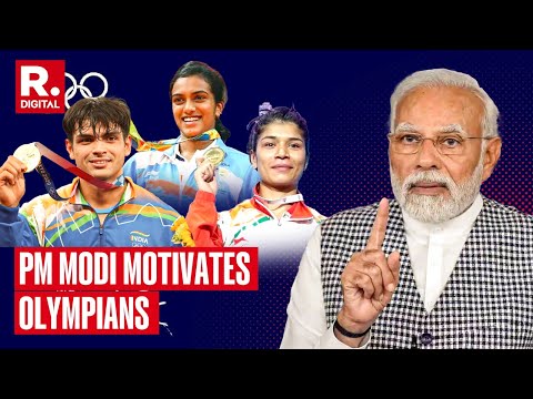 PM Modi Interacts With India's Olympic Contingent, Motivates Them Ahead Of Paris Olympics 2024