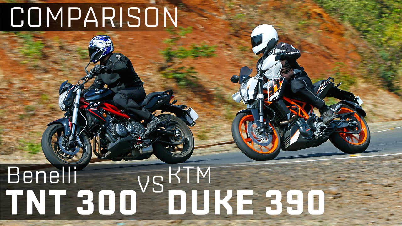 Benelli TNT 300 vs KTM 390 Duke :: Bike Comparison Video :: ZigWheels