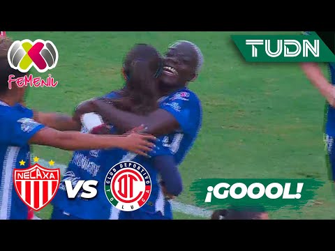 ¡Monroy abre el marcador con mucha suerte! | Necaxa 0-0 Toluca | Liga Mx Femenil AP2024-J12 | TUDN