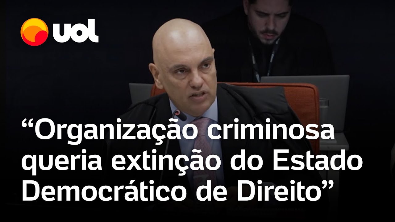 Bolsonaro e aliados queriam acabar com o Estado Democrático e dar golpe se perdessem diz Moraes