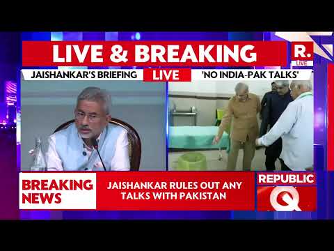 Ahead of SCO Summit, Jaishankar Sets The record Straight, Says No Talks With Pakistan