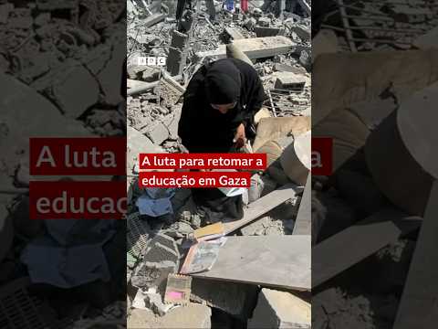 Em Gaza, 625 mil estudantes estão sem aula, e 70% da infraestrutura escolar foi destruída, diz a ONU