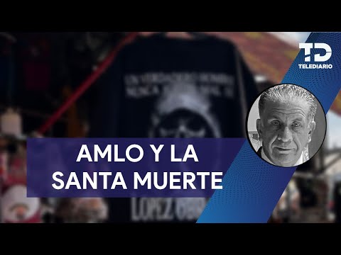 AMLO defiende libertad religiosa de mexicanos por usar imágenes de Santa Muerte