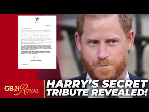 Exclusive: Prince Harry’s Secret Letter to Prince Philip Revealed | Shocks Royal Fans at Memorial