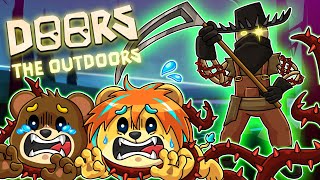 アプデで追加された庭ステージで新しいバケモノから逃げるドアーズ【 ロブロックス Roblox 】