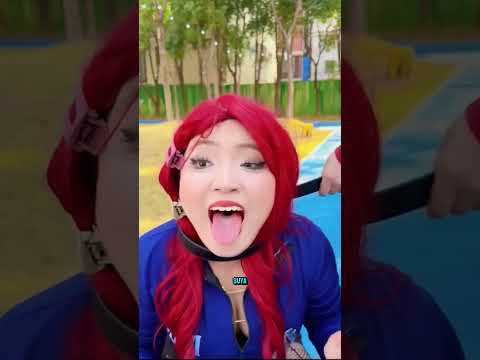 Vamos, perrito, glup glup.#shorts