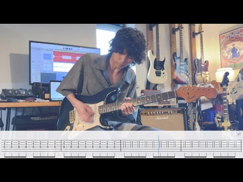 【TAB譜】ハンブレッダーズ『ピース』のリードギターを弾いてみた【ukicaster】