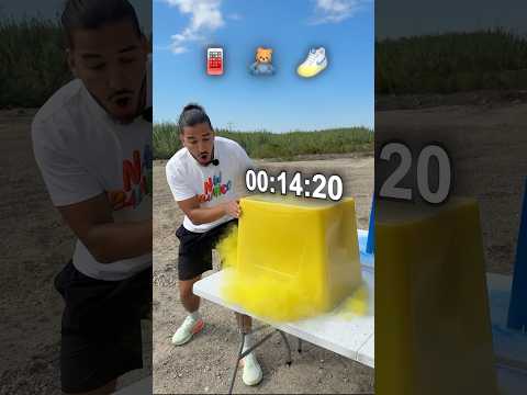 Que se passe t’il si vous emprisonnez un fumigène avec un IPhone ?