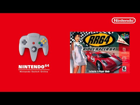 Play Ridge Racer 64 with Nintendo Switch Online + Expansion Pack!