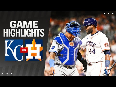 Royals vs. Astros Game Highlights (8/29/24) | MLB Highlights