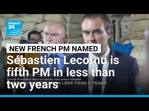 Macron names close ally Lecornu new PM • FRANCE 24 English