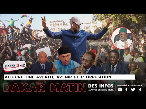 ?OUSMANE SONKO OBTIENT LA MAJORITÉ, ALIOUNE TINE AVERTIT, AVENIR DE L’ OPPOSITION I LUN. 18 NOV 2024