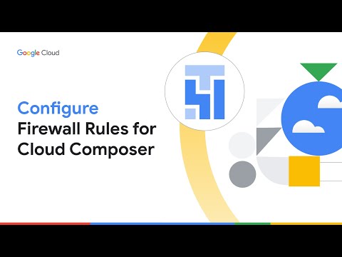 How to configure firewall rules for Cloud Composer