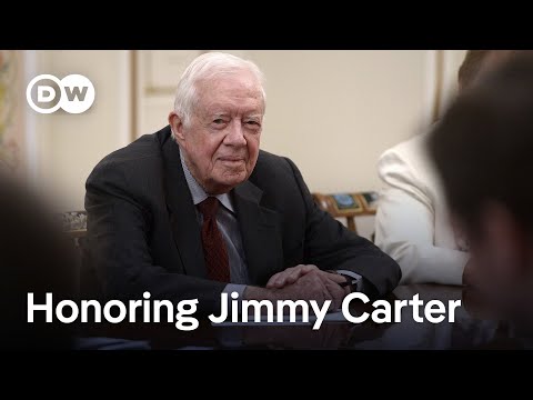 Jimmy Carter honored with state funeral as divisions put aside in ceremony | DW News