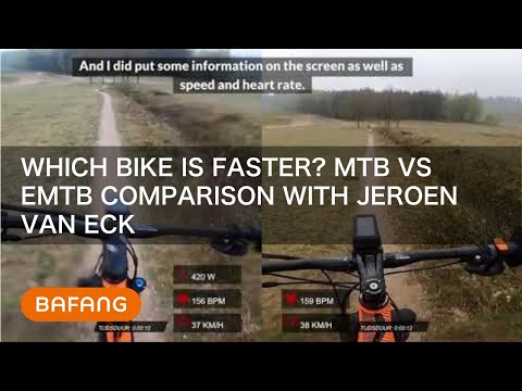 Which bike is faster? MTB vs eMTB with Jeroen van Eck