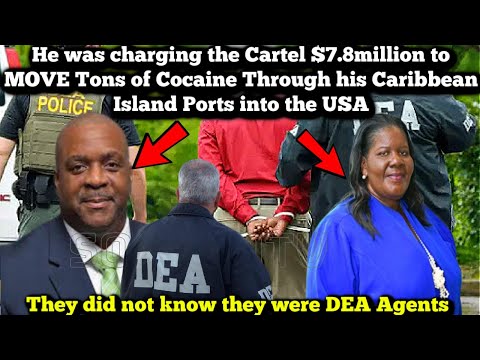 Top Caribbean Politician Busted in DRUG Sting in US Claims Diplomatic Immunity $500,000 Bail Granted