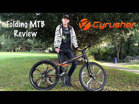 Cyrusher Bikes - FR100 foldable MTB Review