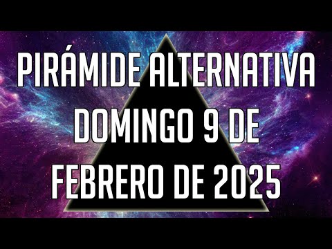 Pirámide Alternativa para el Domingo 9 de Febrero de 2025 - Lotería de Panamá