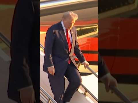 Trump Arrives in Philadelphia for Debate Against Harris