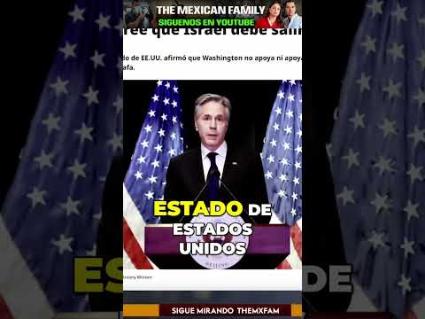 Anthony Blinken: Israel debe salir de Gaza según el Secretario de Estado de Estados Unidos