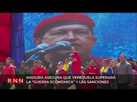 Nicolás Maduro asegura que Venezuela superará la “guerra económica” y las sanciones