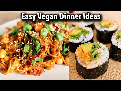Budget-Friendly & Easy Vegan Dinner Ideas (Recipes June 2018)