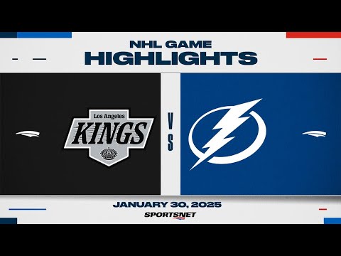 NHL Highlights | Kings vs. Lightning - January 30, 2025