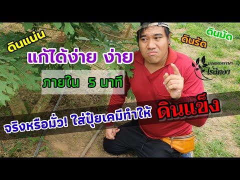 จริงไหม-ดินแข็งและกระด้างเพราะ จริงไหม-ดินแข็งและกระด้างเพราะ