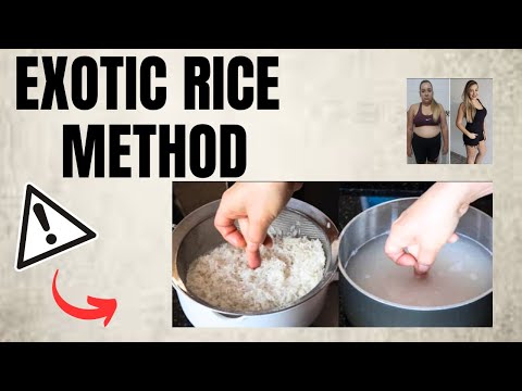 EXOTIC RICE METHOD (STEP BY STEP!!!) EXOTIC RICE METHOD FOR WEIGHT LOSS - RICE METHOD DIET RECIPE