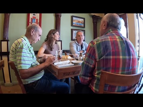 Lebanese friends discuss destruction back home