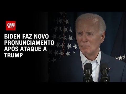 ​Biden faz novo pronunciamento após ataque a Trump | CNN PRIMETIME