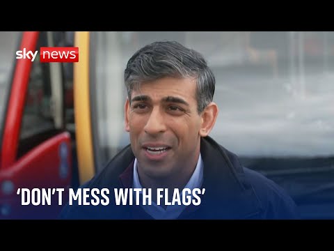 Sunak: 'Don't mess with national flags' says PM as Nike changes St George's Cross