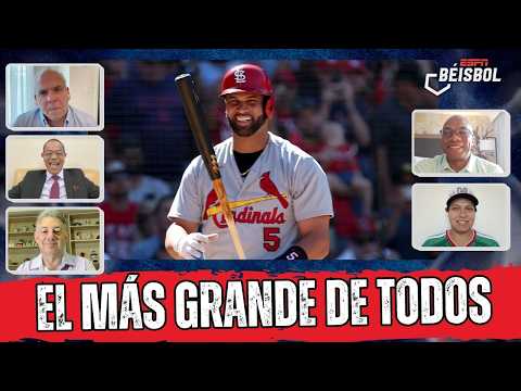 <strong>ALBERT</strong> <strong>PUJOLS</strong> es el MEJOR y MÁS GRANDE LATINO en la HISTORIA de GRANDES LIGAS | ESPN Beisbol