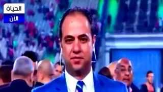 فيديو : موقف محرج لمذيع بالدوري المصري