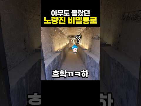 아무도 몰랐던 노량진 비밀통로