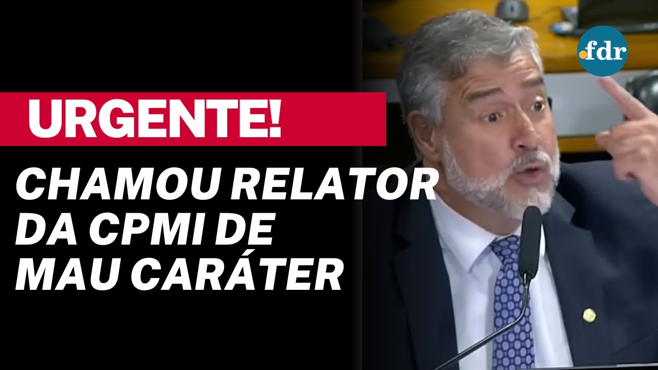 🔥 ESCÂNDALO Paulo Pimenta chama relator da CPMI de MAU CARÁTER
