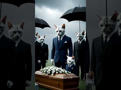 The person she loved is gone #shorts #cutecat #catshorts #aicat #kitten #cats