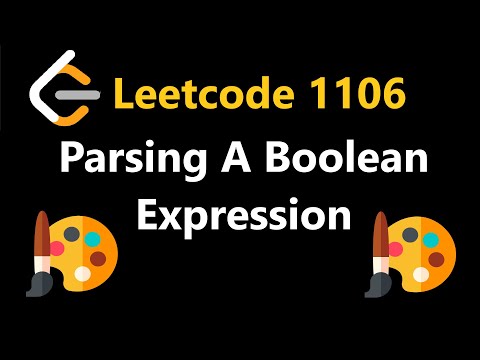 Parsing A Boolean Expression - Leetcode 1106 - Python