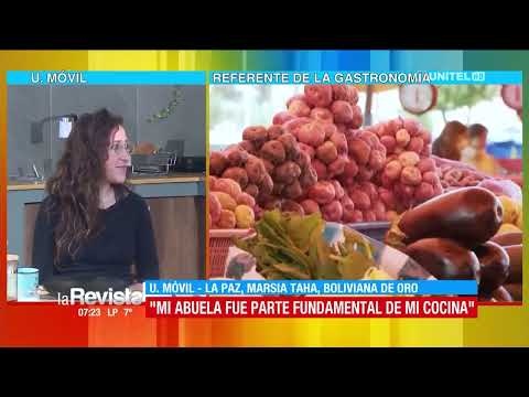 Marsia Taha la chef que escribió el nombre de Bolivia en la alta cocina mundial