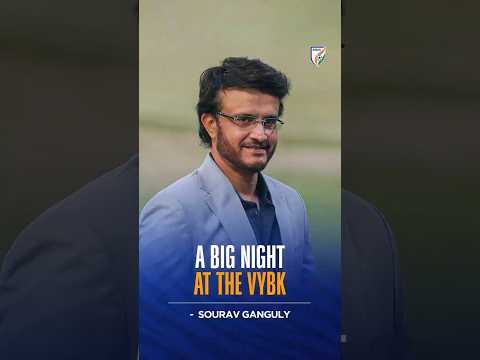 <strong>Dada</strong> calls on Kolkata to back the #BlueTigers. 🇮🇳💙 | Sourav Ganguly | India vs Brazil