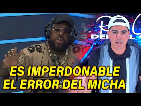 Así empezó la bronca del Micha: una es aceptable, pero lo otro es un grave error!!!