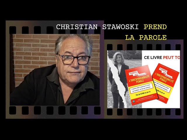 🔴Témoignage coup de poing : Christian Stawoski prend la parole (et il ne mâche pas ses mots !).
La vidéo que vous attendiez tous est enfin là. Christian Stawoski, avec la détermination qu'on lui connaît, s'exprime sans filtre sur l'irresponsabilité pénale et les aberrations d'un système qui laisse des familles brisées sans justice.
Il parle, il dit tout, et il le fait avec la sincérité d'un homme qui refuse de se taire face à l'injustice https://fr.ulule.com/promesse-d-un-pere-a-sa-fille-assassinee/ 
Regardez. Partagez. Faites résonner sa voix. FAITES UN DON (aussi).