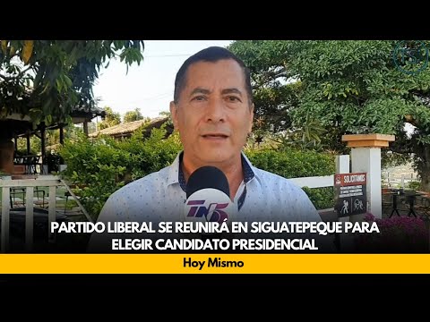Partido Liberal se reunirá en Siguatepeque para elegir candidato presidencial