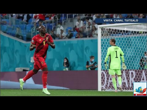 Lukaku lidera a los Diablos Rojos de Bélgica que vencen 3-0 a Rusia en su debut de Eurocopa 2020