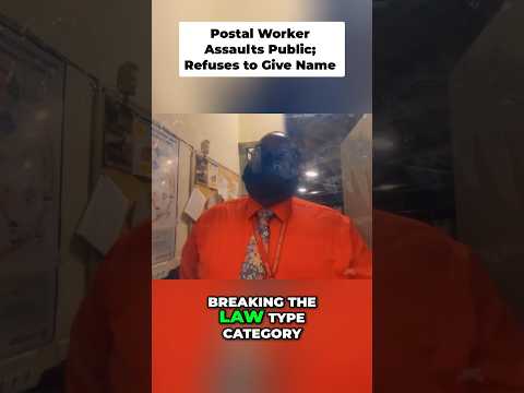Post Office Manager REFUSES To Help The Public!