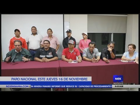 Alianza Pueblo Unido por Panama? anuncia paro nacional en contra del contrato minero