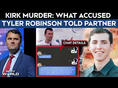Chalie Kirk Shooting | What Accused Tyler Robinson Told Partner: "Killed Charlie Kirk Because..."