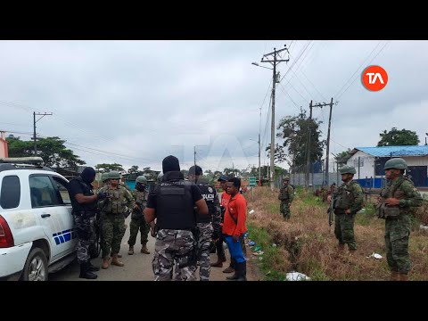 Ministro del Interior asegura que la policía mantiene el control en Esmeraldas