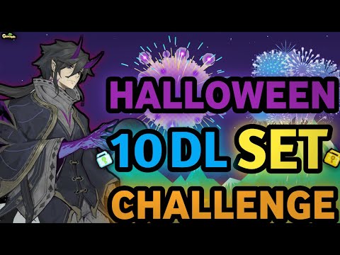 SPECIAL 10 DLS HALLOWEEN 2023 SET CHALLENGE (NEW SET!!) | Growtopia - Set Challenge #485