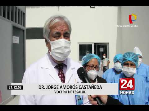 Jefe de enfermeros del Hospital Almenara es dado de alta tras vencer el COVID-19